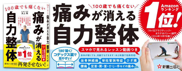 100歳でも痛くない 痛みが消える 自力整体