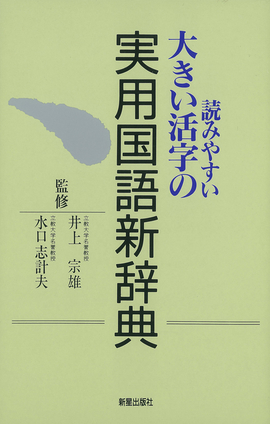 大きい活字の実用国語新辞典