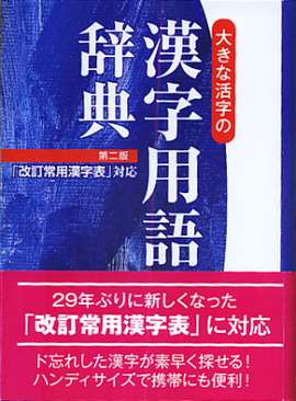 大きな活字の漢字用語辞典 第二版