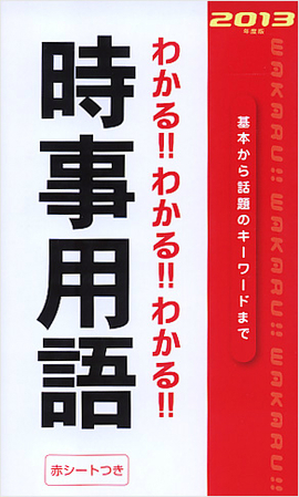 2013年度版 わかる！！わかる！！わかる！！時事用語